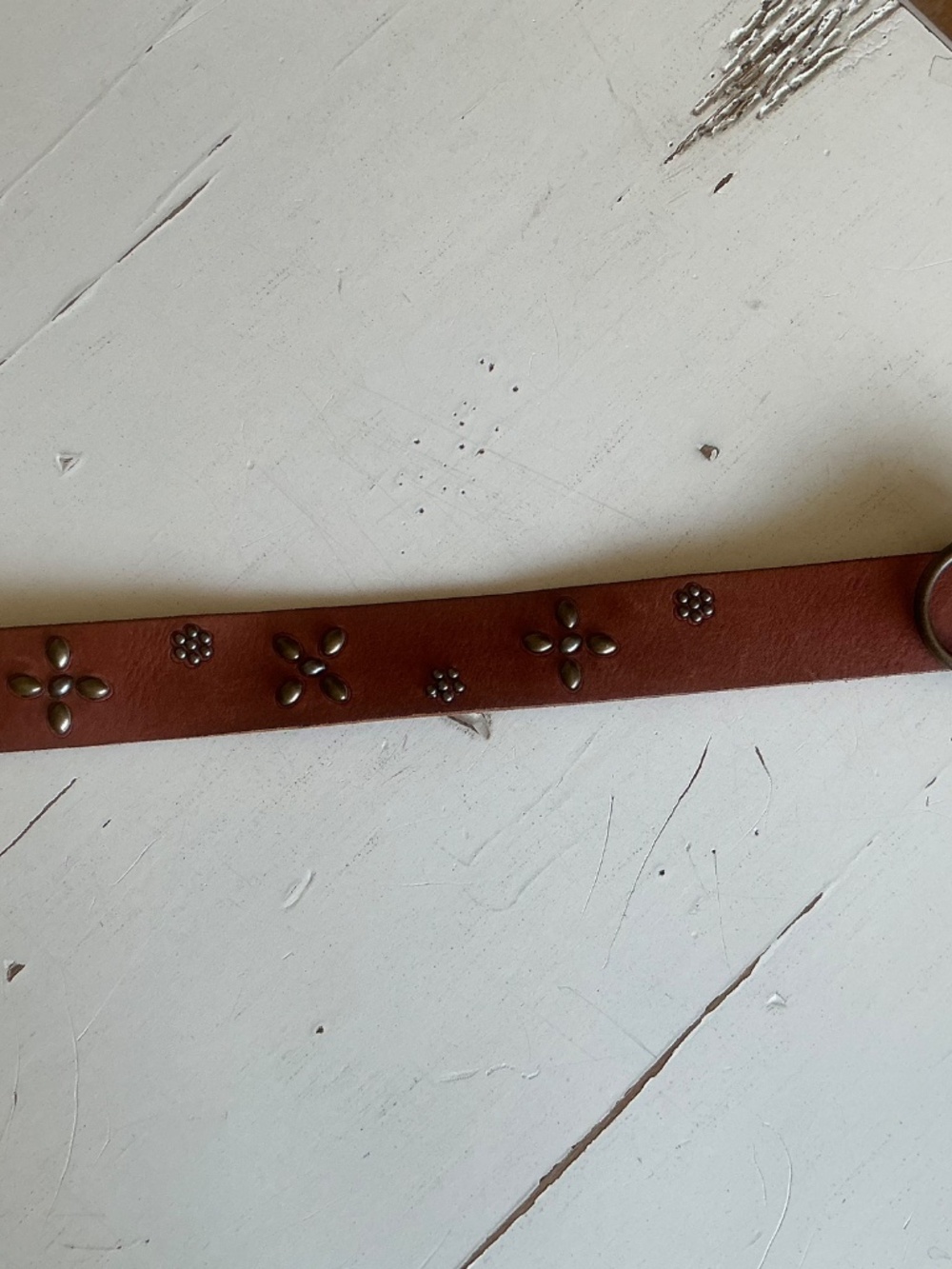 American Eagle studded leather belt Large - Picture 10 of 15